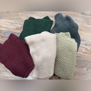 Infinity Cozy Knit Scarf Bundle in Assorted Colors 🧣
